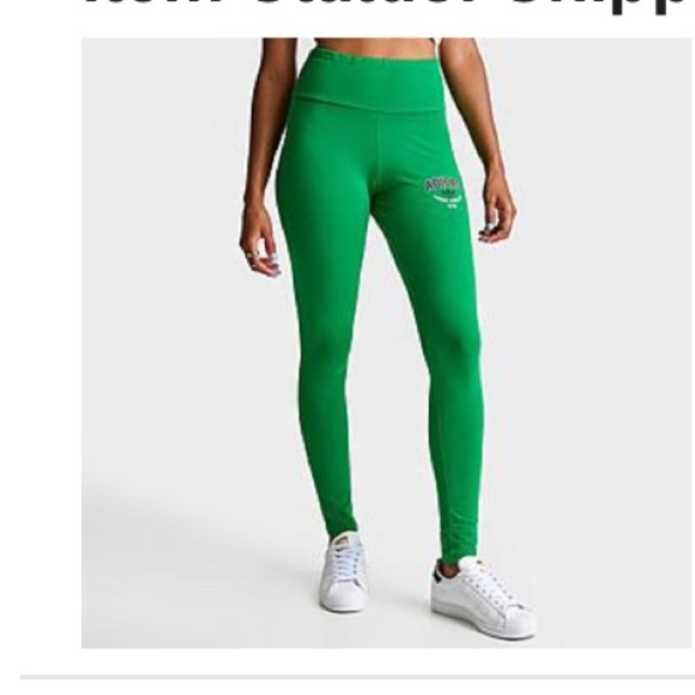 Women’s adidas originals green high waisted leggings